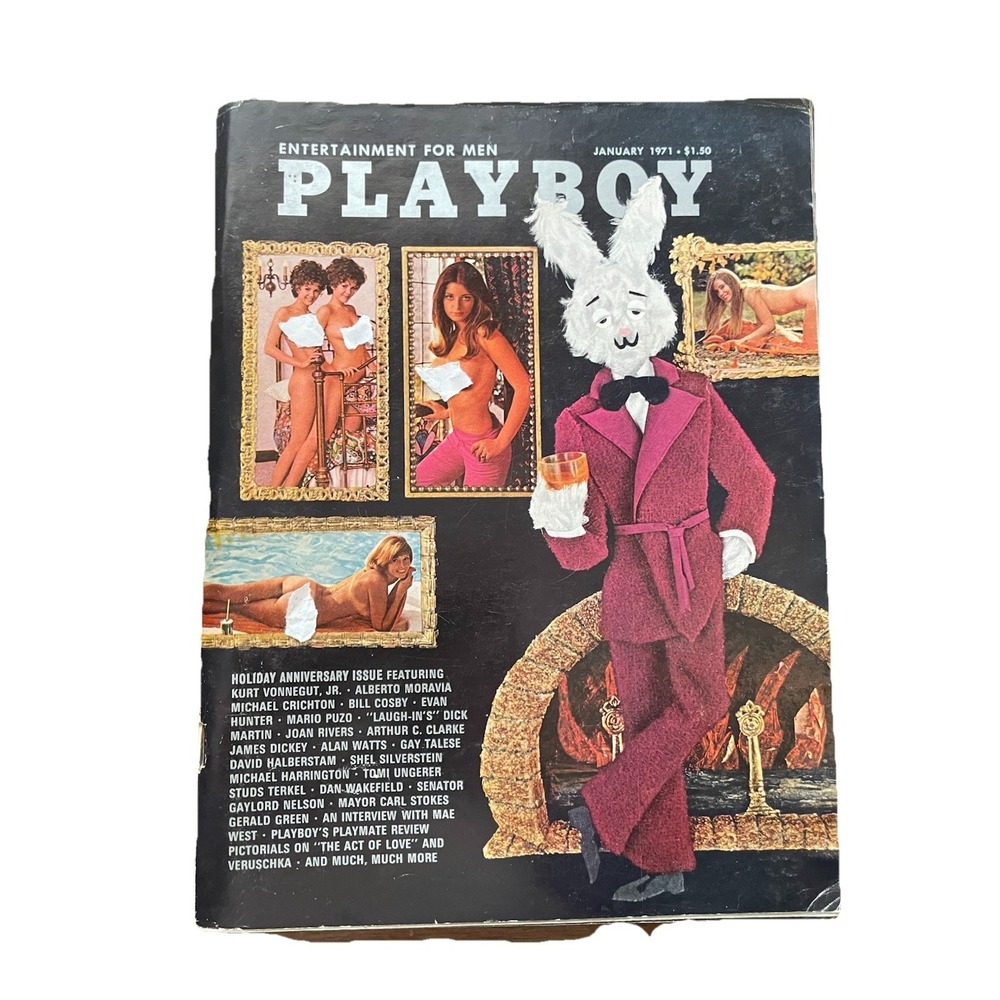 Playboy January 1971 Holiday Anniversary Issue, Liv Lindeland Playmate